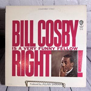 Bill Cosby - Is A Very Funny Fellow Right! Vinyl Album.